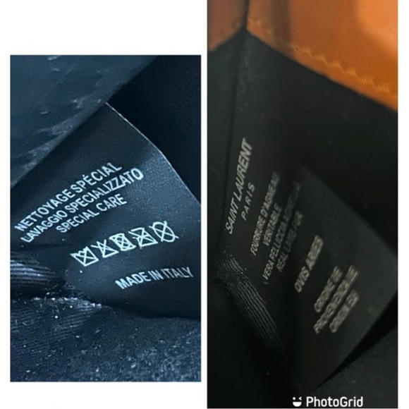 Shearling YSL bag - Picture 8 of 10